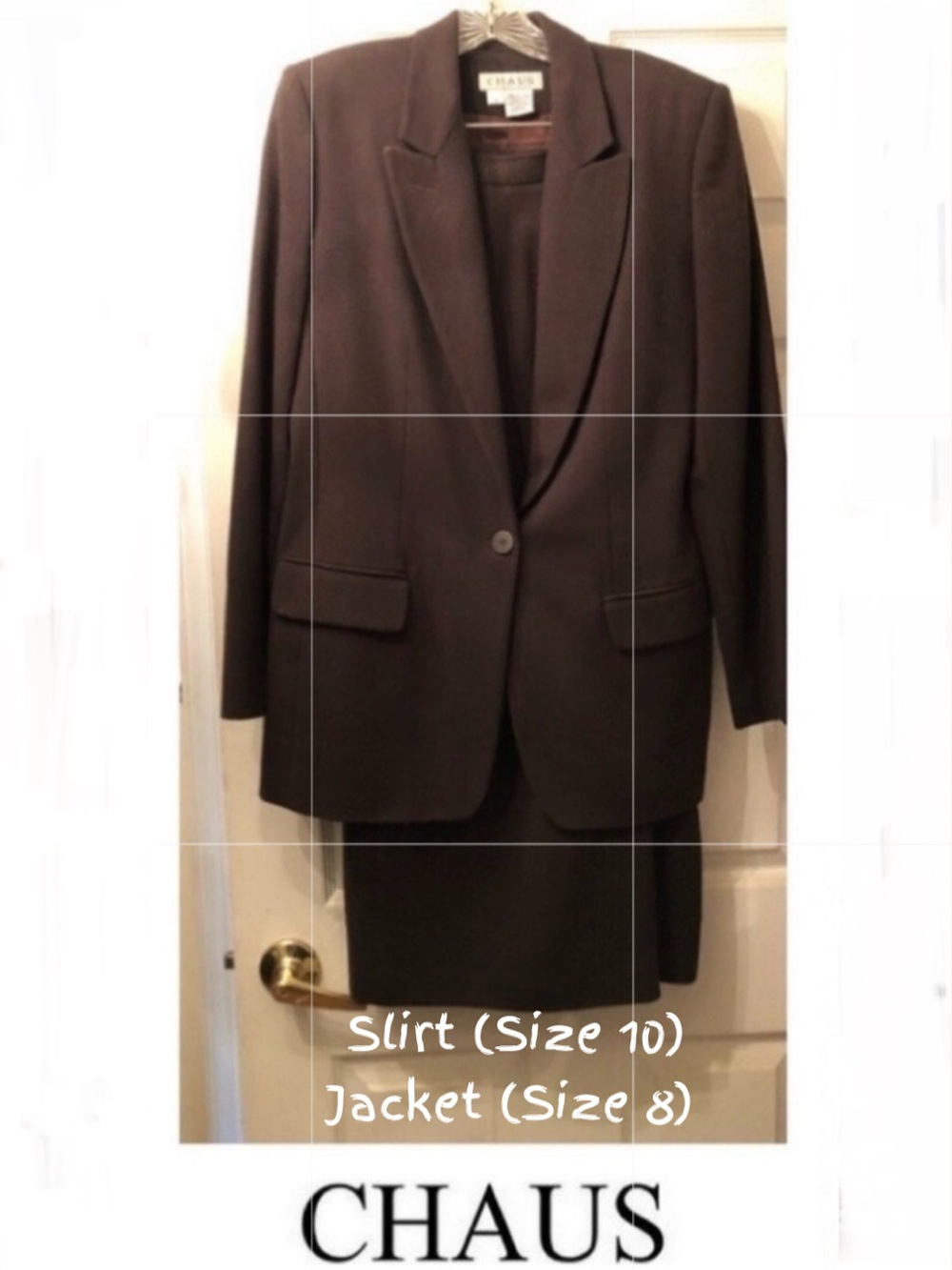 Brown Wool Suit